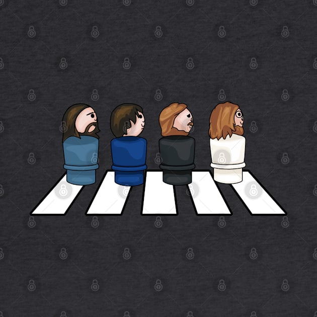 FPLP Abby Road Fan Art by Slightly Unhinged